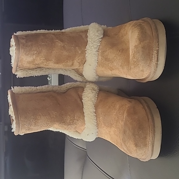 Ugg shearling boots mid calf size 7 women - Picture 3 of 7